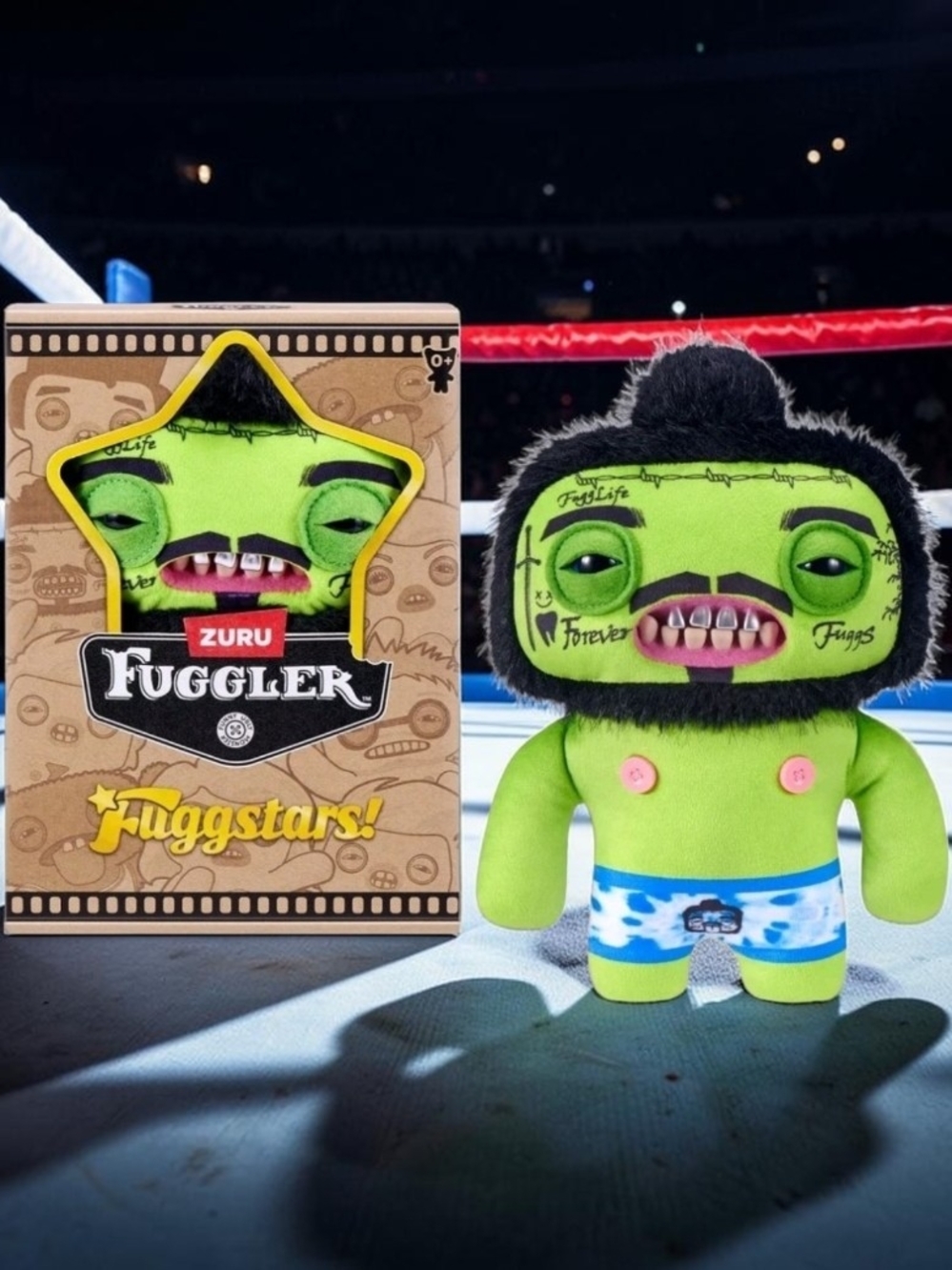 Zuru Fuggler - Fuggstars Ugly Monster - Rhymer McSlimer NIB